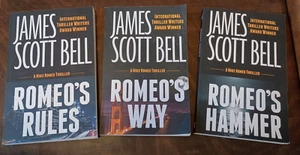 James Scott Bell Romeo Serie 1-3 Hammer International Thriller Christian Writer - Bild 1 von 10