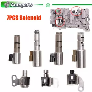 Juego de 7 solenoide de transmisión A750E A750F para Toyota Land Cruiser Tundra - Imagen 1 de 10