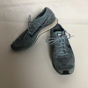 Nike Flyknit Racer Blueberry Blue Men’s Size 9 (526628-102) - Picture 1 of 9