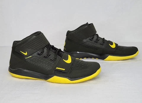 Oregon DUCKS Football TEAM ISSUED Nike FORCE FLYWIRE Travel Shoes  PE  Men's  14 Cover