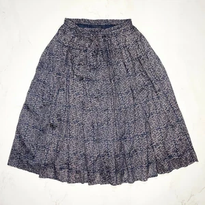 Falda Maison De Soil Marca Japón Estampado Abstracto Algodón Seda Talla 1 - Imagen 1 de 14
