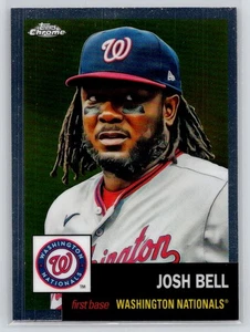 Josh Bell 2022 Topps Chrome Platinum Anniversary #472 Washington Nationals - Bild 1 von 2