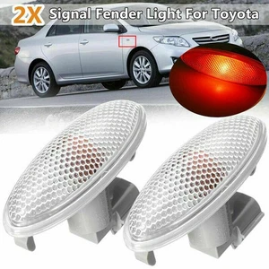 2 pezzi luci di direzione auto luci laterali adatte per Toyota Yaris RAV4 Auris Corolla - Foto 1 di 14