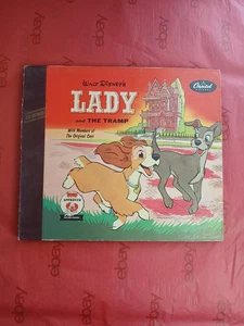Walt Disneys Lady And The Tramp 2 Vinyl Record Reader 1954 - Picture 1 of 9