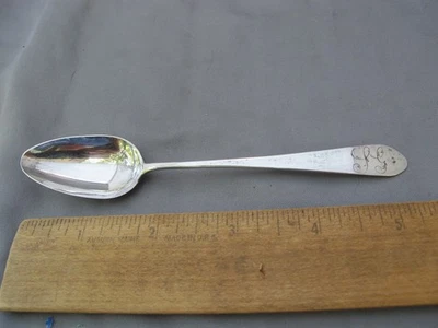 Moneda FEDERAL MASA/CONN Extremo Redondo CUCHARADITA DE PLATA-GEER TERRY-Worcester-Enfield Foto 1 de 4