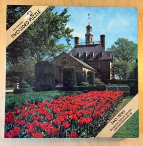 Vintage "Palace Gardens" EATON 2-sided Puzzle (1985) 500 pieces -- COMPLETE!! - Picture 1 of 6