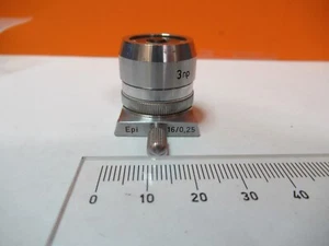 REICHERT AUSTRIA OBJECTIVE 3np 16 EPI MICROSCOPE PART OPTICS AS PICTURED 3K-A-56 - Picture 1 of 8