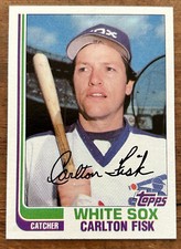 Carlton Fisk 1982 Topps #110 NM/M HOF Chicago White Sox Boston Red MLB