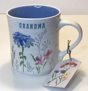 Morning Meadow GRANDMA Ceramic Coffee Tea Cup Mug Gift for Special Occasions - Picture 1 of 7