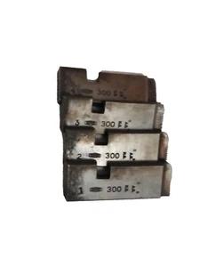 Vintage, Oster 300, HS Die Set, 9/16 18 NF, #1, 2, 3, 4 Dies Are All There. - Picture 1 of 7