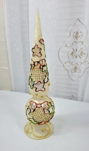 VTG Hand Blown/Crafted for Silvestri Glass Tree Topper 12" - Picture 1 of 12