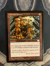 Xanthic Statue MTG Weatherlight Reserved List