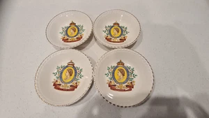 Johnson Pottery Queen Elizabeth II 1953 Commemorative Coronation SERV. Dish. x 4 - Picture 1 of 5