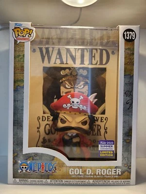 One Piece - Gol D Roger #1379 Wanted Poster SDCC 2023 Funko Pop! Vinyl. — 第 1/4 张图片