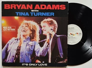 Bryan Adams With Tina Turner - Its Only Love - VINYL 12" LP - Bild 1 von 1