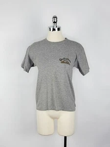 Quicksilver Fishing Grey Crew Neck Short Sleeve T-Shirt Boys Medium - Picture 1 of 8
