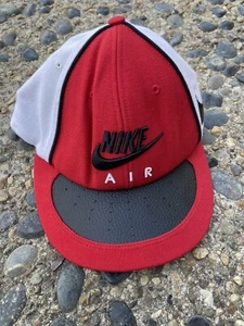Nike Air Hat Swoosh Mens Size Large Red Vintage Y2K Embroidered - Picture 1 of 6