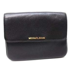 UNBENUTZT MICHAEL KORS Kettentasche Tasche Schultertasche schwarz Leder - Bild 1 von 12
