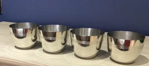 Tazas Jostens de peltre hechas en Inglaterra X 4 sin usar - Imagen 1 de 3