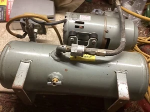 Gast Air Compressor, 1HAB-10-M100X Piston special Service Duty, 1/6HP, Oiiess, - Picture 1 of 17