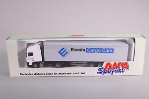 LE2704 AWM AMW SPEZIAL 71323 1:87 DAF 95XF semi remorque Ewals Cargo Care 