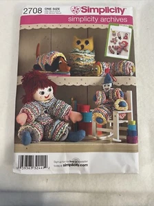  VTG Simplicity Sewing pattern YoYos and YoYo Toys uncut 2009 Archives 2708 - Picture 1 of 6