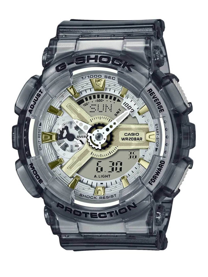 Casio GMA-S110GS-8AER G-Shock Uomo Orologio Unisex 43mm 20ATM