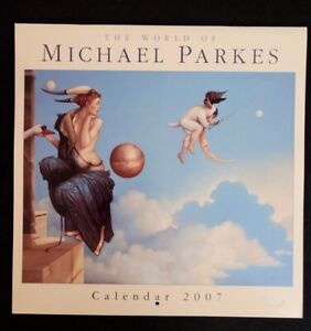 RARE Magical Realism: The Art of Michael Parkes 2007   Wall Calendar 12 PRINTS