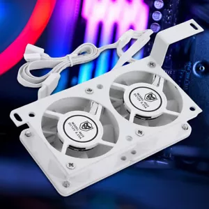 RAM Heatsink Cooler ARGB Syn with Dual 60mm Fan PWM for DDR/DDR2/DDR3/DDR4/DDR5 - Picture 1 of 18