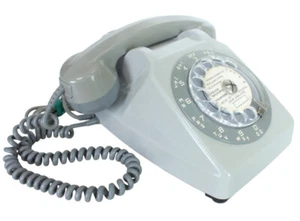 Téléphone Ancien fixe vintage Socotel S 63 à cadran France Télécom 1974 (A-620) - Zdjęcie 1 z 6