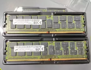 Micron 128GB 2S4RX4 PC4-25600 DDR4 3200 MHz LRDIMM ECC REG Server RAM Memory - Picture 1 of 2