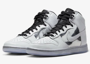 Zapatillas Nike Dunk High SE Chrome 39 40 US 8 8.5 DX5928-100 WMNS blancas - Imagen 1 de 8