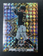2022 Panini Mosaic Baseball #264 Hoy Jun Park Rookie (RC) Silver Mosaic
