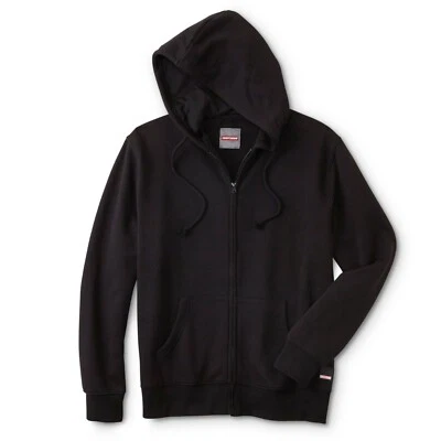 Толстовка мужская Craftsman на молнии спереди размер средний наличие: черная и серая - Изображение 1 из 3