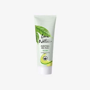Oriflame Love Nature Purifying Gel Wash & Lime For Oily Skin 100g - Picture 1 of 5