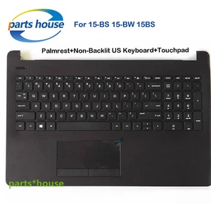 For HP 15-BS015DX 15-BS212WM 15-BS013DX 15-BW011DX Palmrest Keyboard Touchpad US - Picture 1 of 6