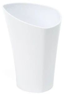  Orchideentopf Übertopf Rund Blumentopf Kunststoff Pflanzentopf Weiß  - Bild 1 von 4