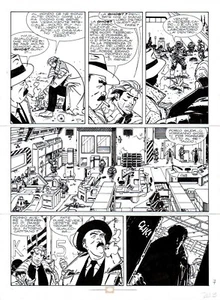 ROBERTO DE ANGELIS Tavola originale Nathan Never n.0 "IL NUMERO ZERO" p.7 - Picture 1 of 1