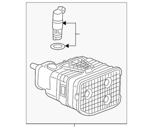 Genuine GM Vapor Canister 85160873 - Foto 1 di 2
