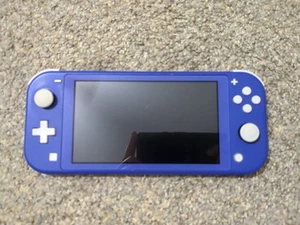 Nintendo Switch Lite Blue With Legend Of Zelda Carrying Case And Sonic Frontiers - Picture 1 of 16