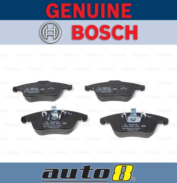 Brand New Bosch Front Brake Pads for Jaguar S-Type 4L Petrol GC GB 1998 - 2002 - image 1 of 4