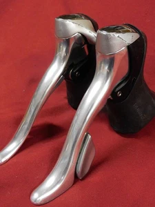 XLNT Shimano Dura-Ace ST-7700-C Flight Deck STI Shifter Brake Levers 2 x 9 Speed - Picture 1 of 14