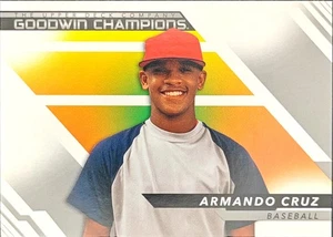 2022 Upper Deck Goodwin Champions Armando Cruz Baseball Base Karte - Picture 1 of 2