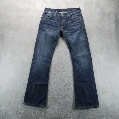 Citizens of Humanity Jeans Womens 28 Blue Bootcut Low Rise Selvedge Dark Wash - Image 1 of 4