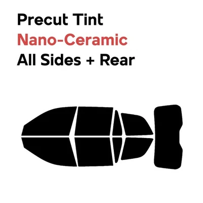 Película de ventana precortada automotriz nano cerámica cualquier % tinte para Volvo XC90 2016-2025 Foto 1 de 4