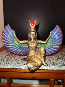 Egyptian Isis, Goddess Of Life, Mantle Or Shelf Figure. - Picture 1 of 14