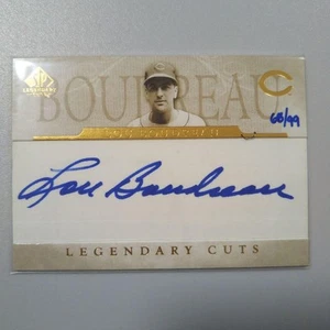 2005 Upper Deck Legacy Cut Lou Boudreau Cleveland Indians Auto/99 #LC-LB - Picture 1 of 24