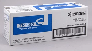 Kyocera Original TK-580C Toner cyan 2.800 Seiten (1T02KTCNL0) für ECOSYS - Bild 1 von 3
