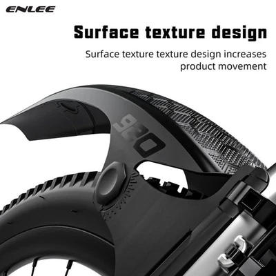 ENLEE Bicycle Extended Widened Fender Bike Rear&Front Wheel Mud Guard Set - Image 1 of 4