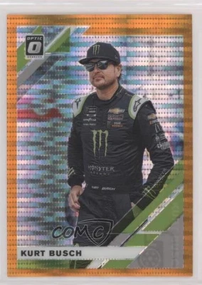 2020 Panini Donruss NASCAR Optic Orange Pulsar Prizm Kurt Busch #31 - Image 1 of 2